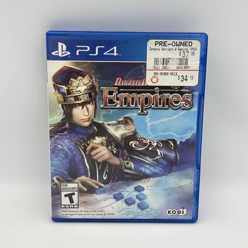 Dynasty Warriors 8: Empires (Sony PlayStation 4, 2015)  Complete CIB - VGC