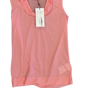 Daily Sports Sleeveless Terni SL Polo Coral New With Tags XS