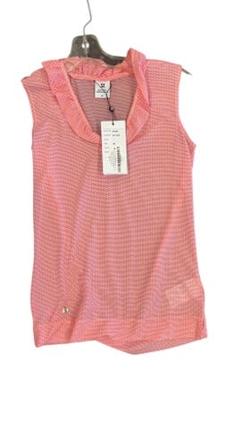 Daily Sports Sleeveless Terni SL Polo Coral New With Tags XS