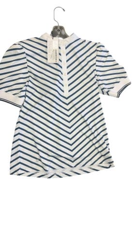 Daily Sports Golf Polo Shirt Daily Seoul 12S Navy Striped-New Size S