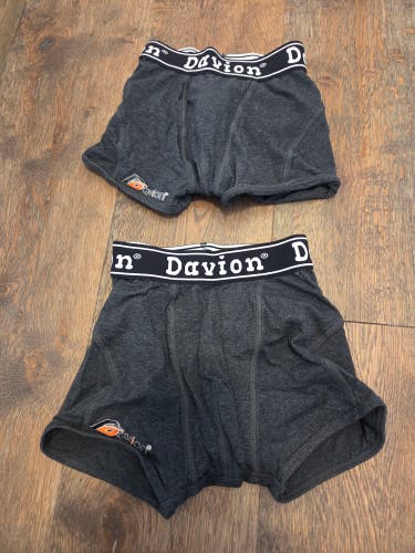 Youth Small Gray Boys undershorts with cup (Used)