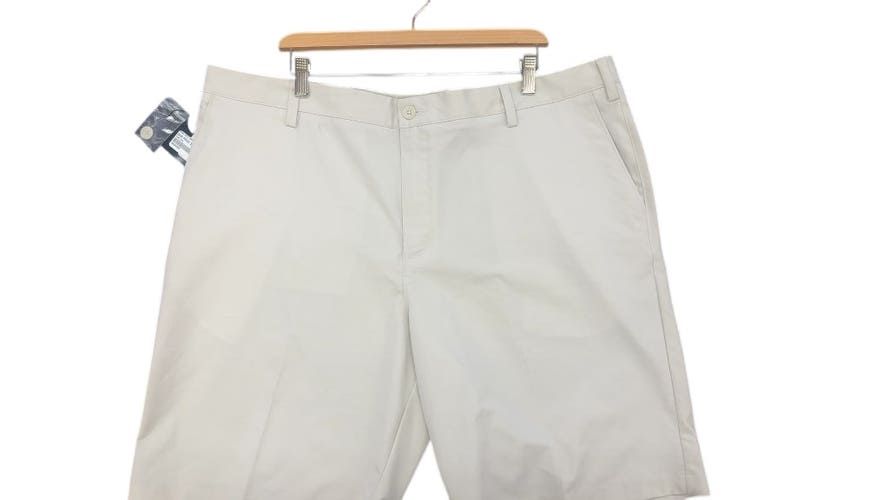 Adidas Golf Shorts Men's Beige Size 42-New