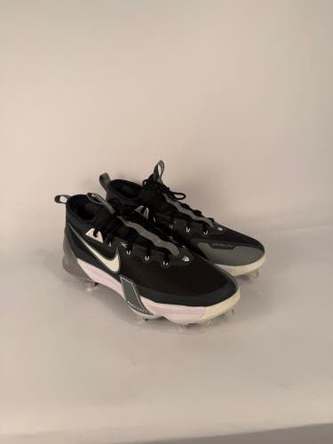 Nike Force Zoom Trout 9 Elite Metal Cleats Size 11.5 Black