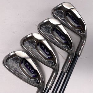 Ping Serene Iron Set 7-PW Red Dot Accra 50i 50g Regular Graphite Mens RH