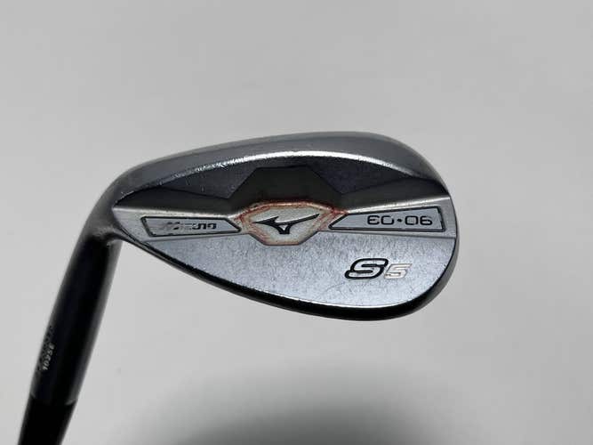 Mizuno S5 White Satin Wedge 60* 6 Bounce True Temper Dynamic Gold Steel Mens LH