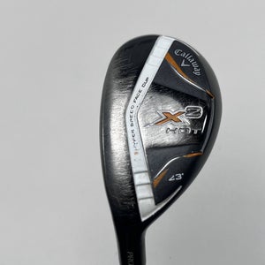 LEFTY Callaway X2 Hot Pro 4 Hybrid 23* Aldila Tour ATX 3.8 75g Regular Mens LH