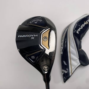Callaway Paradym X 6 Hybrid 27* Aldila Ascent Blue 40 4g Ladies RH HC