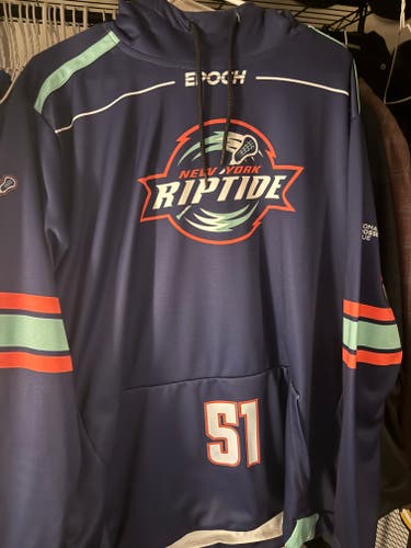 National Lacrosse League New York Riptide Epoch Hoodie – Size XL – Excellent Condition