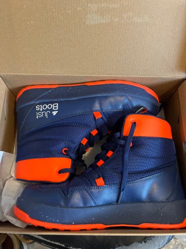 Blue Unisex Size M 8.5 (W 9.5) Youth Lange Shoes (New)