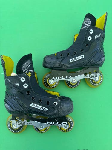 Youth Bauer RS Inline Skates Regular Width Size 12Y