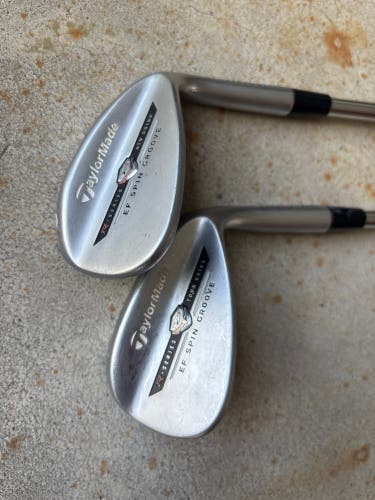 Men's 2015 TaylorMade R Series TP EF Spin Groove Tour Grind Right Handed Wedges