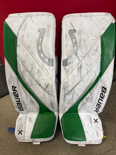 Small/30+" Intermediate Bauer Vapor X5 Pro Goalie Leg Pads (Used)