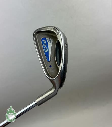 Used Right Handed Ping Blue Dot G2 6 Iron Regular Flex Steel Golf Club