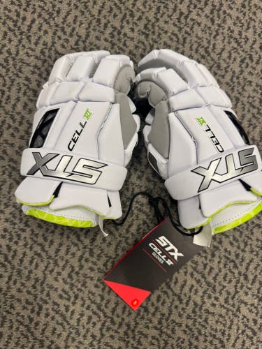 STX Cell VI Lacrosse Gloves (New) Small