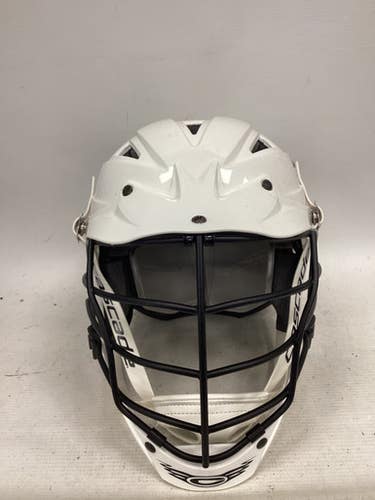 Used Cascade Cpv-r Lacrosse Helmet White Md 11851-s000047647
