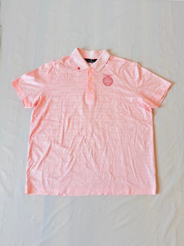 Munsingwear Grandslam Pink Polo Shirt Size 3L Vintage Style 1955