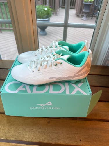 White Men's Size M 11.0 (W 12.0) Adult Low Top (New)