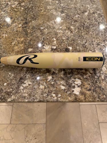 2025 Rawlings Icon Composite USABat Certified Bat (-8) 22 oz 30"