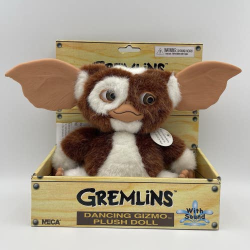 Dancing Gizmo Plush Doll with Sound 2014 Neca GREMLINS 6" Toy Figure - NEW