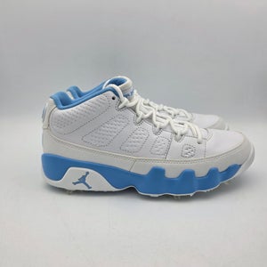 Nike Air Jordan 9 Retro Low G Golf UNC University Blue White FJ5934-101 Size 7