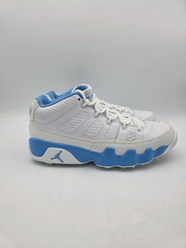 Nike Air Jordan 9 Retro Low G Golf UNC University Blue White FJ5934-101 Size 7