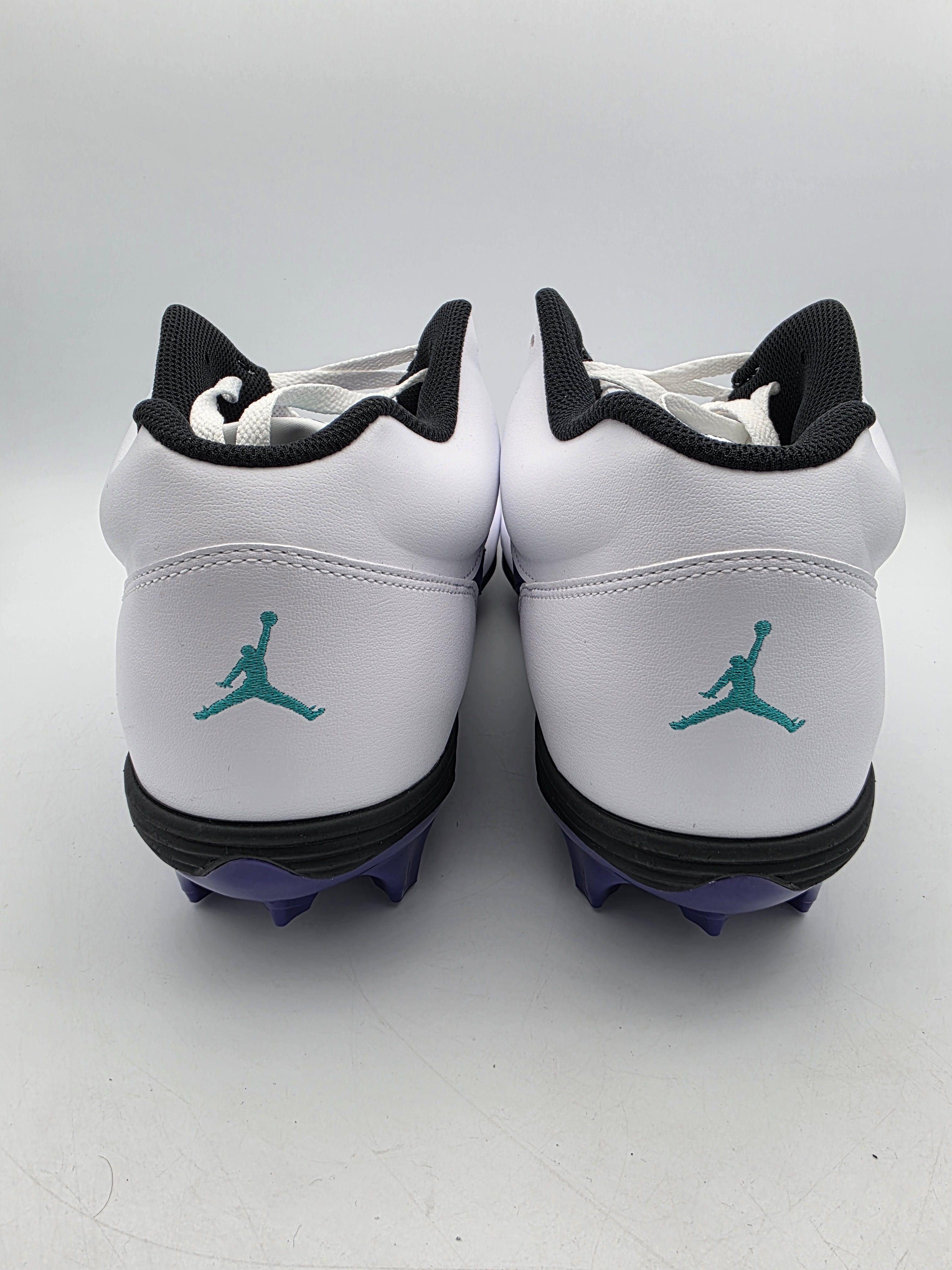 Nike Air Jordan Stadium 90 Football Cleat White Grape Ice 