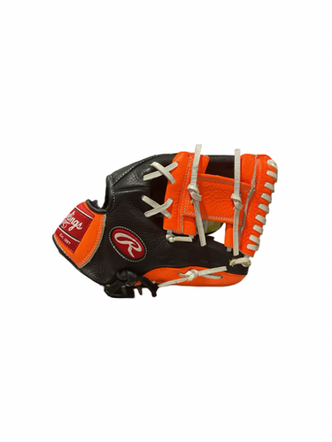 Used Rawlings Rcs Orange Bb Sb Glove Rh Throw Black 11 1 2" 11834-s000051963