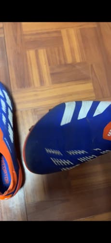 Orange Men's Size M 10.5 (W 11.5) Adidas predator ELite Cleats (Used)