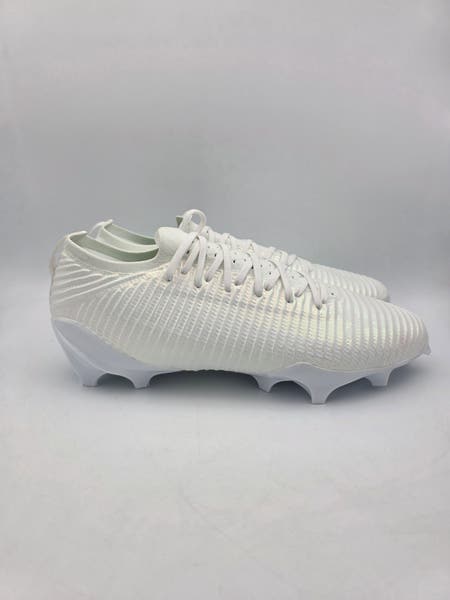 Under Armour Blur Pro Football Cleats Mens Size 8.5 White  display picture 1