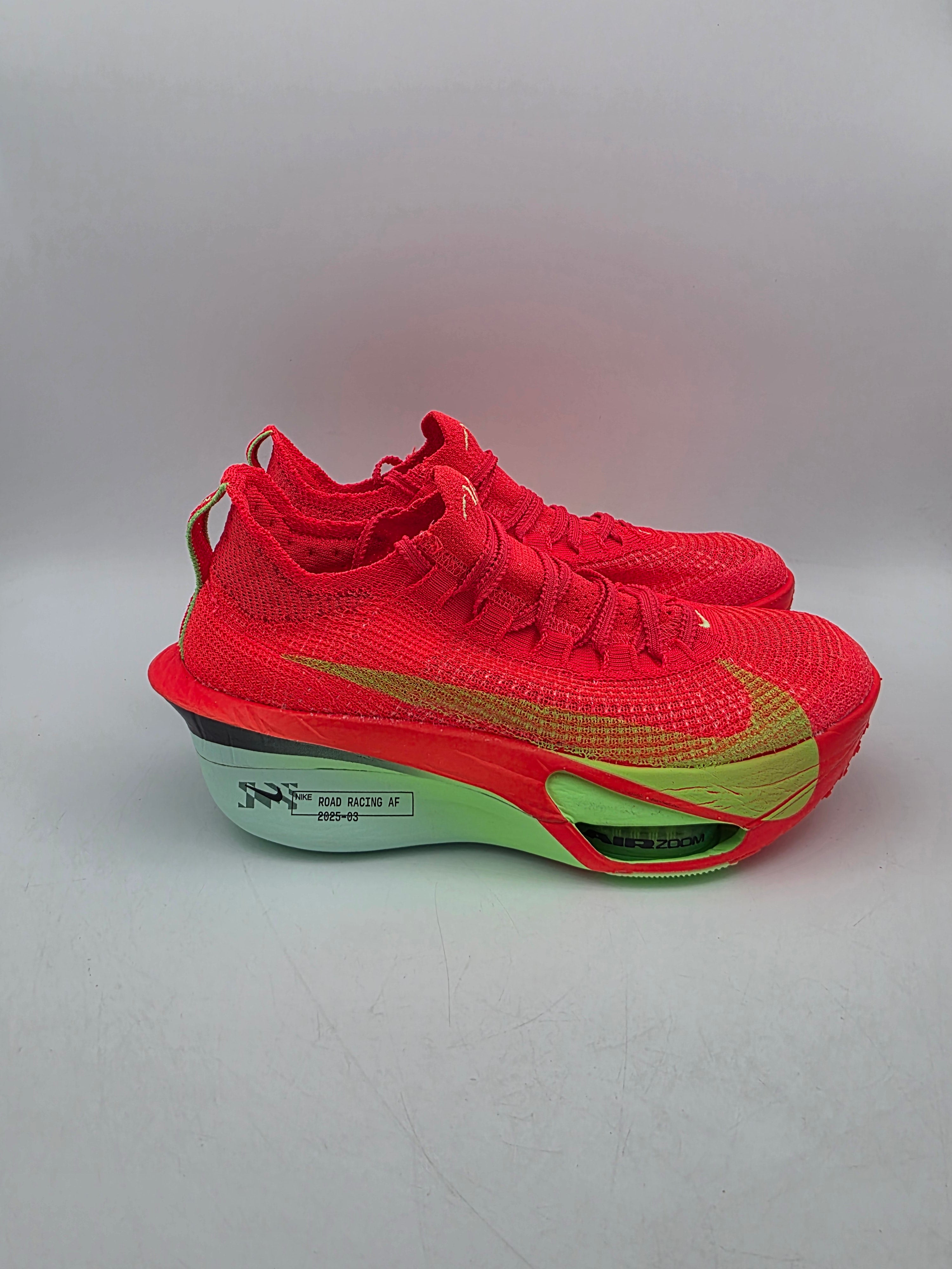 Nike Air Zoom Victory 2 Size 8 Bright Crimson Lime Blast Track Field FD8411-600 Nike Air Zoom Victory 2 Track & Field Bright Crimson Red  main image 3