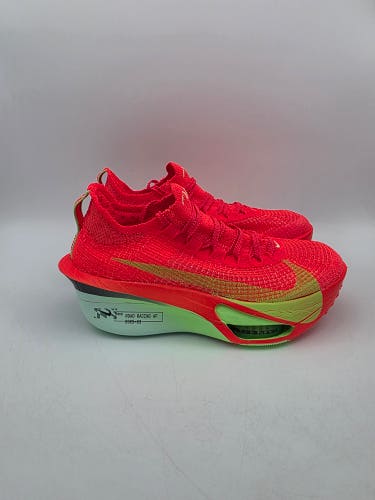 Size 6.5 - Nike Air Zoom Alphafly NEXT% 3 Bright Crimson Lime Blast FD8311-600