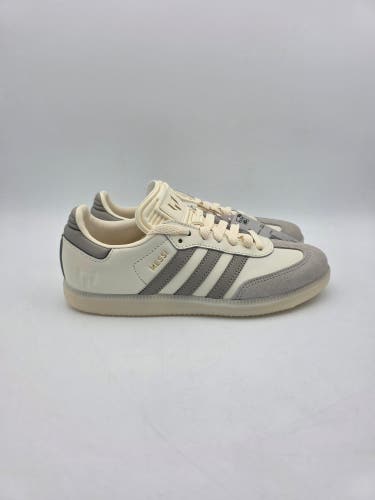 Adidas Samba Lionel Messi Cream White Tan Brown Men's Soccer Shoe JQ0266 Sz 5