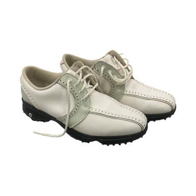 Used Foot Joy Mens Golf Shoes White Senior 6 11859-s000031287