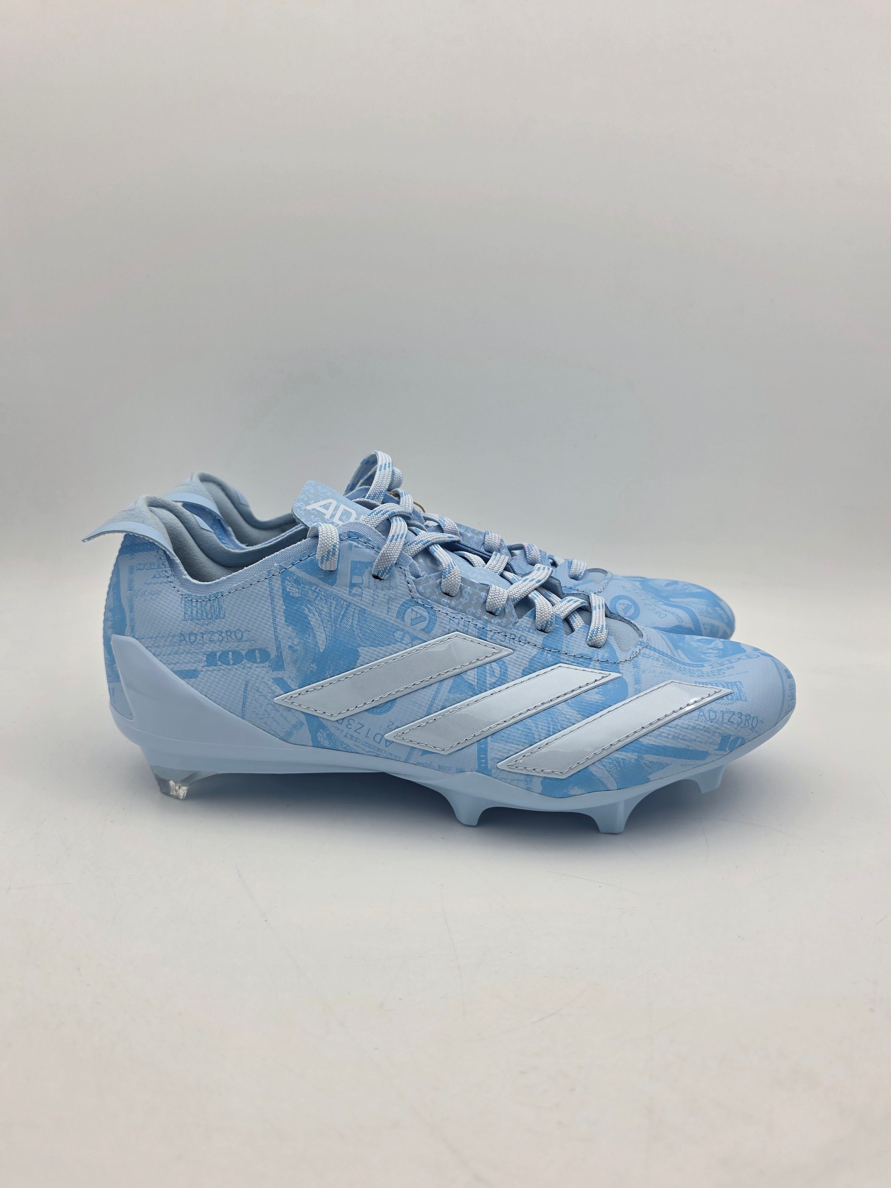 Adidas Adizero Electric II Cleats Currency Neutral Glow Blue 