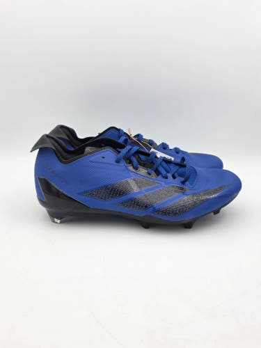 Adidas Adizero Electric II Football Cleats Blue Black JH8745 Men's Size 10