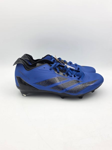 Adidas Adizero Electric II Football Cleats Blue Black JH8745 Men's Size 10