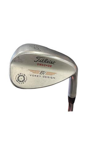 Used Titleist Bv 60-08 Vokey Golf Wedge Mens Rh 60 Degree 11859-s000028296