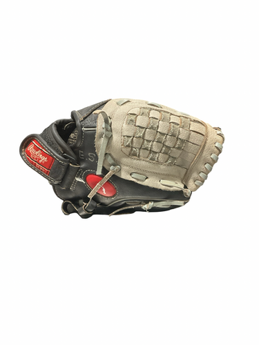 Used Rawlings Sure Catch Glove Bb Sb Glove Rh Throw Grey 10 1 2" 11834-s000051891