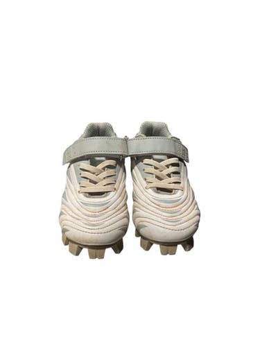Used Miken DIAMOND BB/SB Cleats White Youth 13.0 11851-S000040735