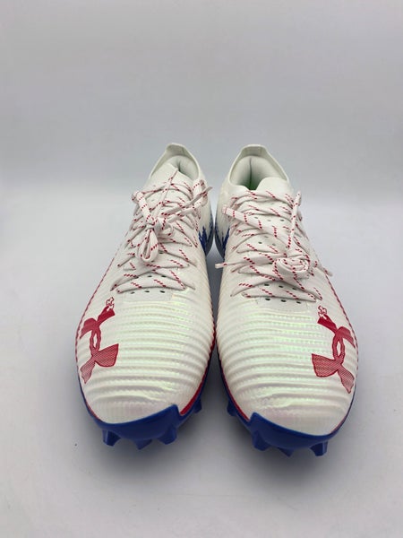 Under Armour Blur Pro Texas Mens Size 13 Red White Football 