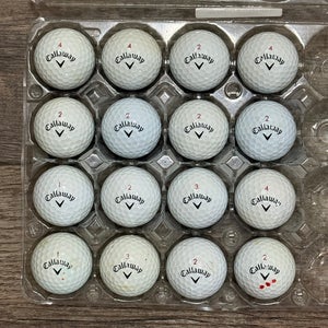 16 Chrome Soft Golf Balls - 5A/4A Condition