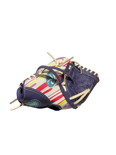 Used Rawlings Storm Bb Sb Glove Lh Throw White 10" 11834-s000047219
