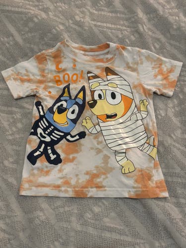 Bluey Cartoon Toddler 3T Short Sleeve Shirt
