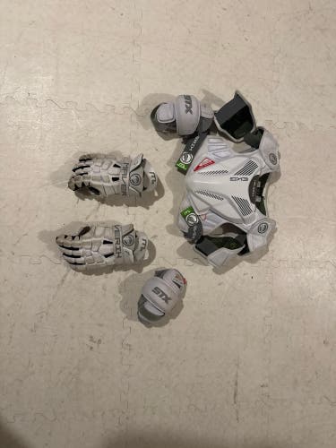 Lacrosse pads package set