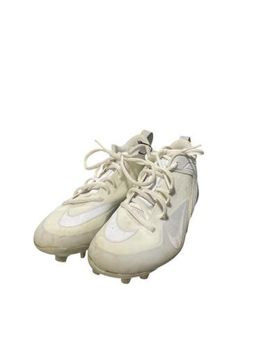 Used Nike Adult Fb Cleats White Senior 4.5 11834-s000041158