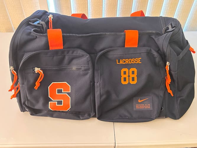 Syracuse Lacrosse team issue travel bag