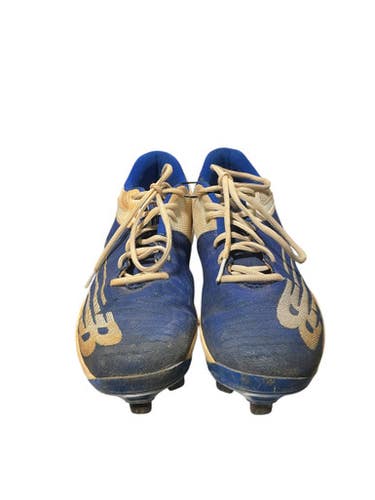 Used New Balance Blue Wht Metals Bb Sb Cleats Royal Blue Senior 6.5 11834-s000044965