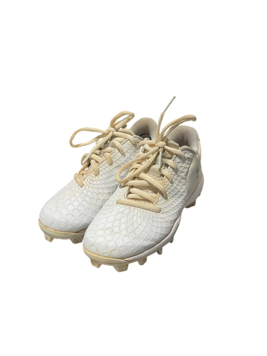 Used Under Armour Bb Cleat Bb Sb Cleats White Junior 01 11834-s000045312