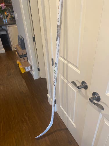 Senior Bauer Proto-R Left Hand Hockey Stick P92 87 Flex (white)