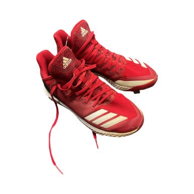 Used Adidas Youth Fb Cleats Red Youth 08.0 11859-s000012012